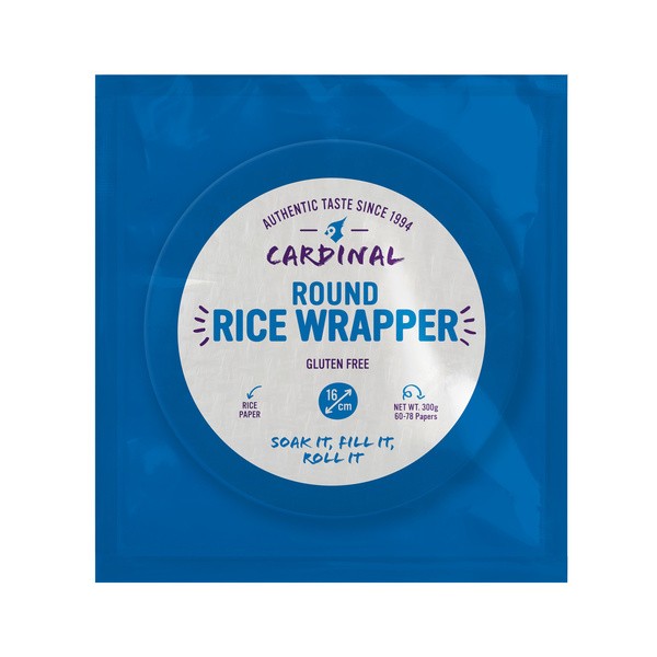 Rice Paper Round 16cm 300gr Cardinal